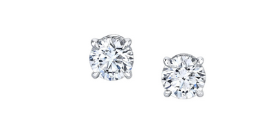Jean Dousset 0.60 TW Earth Diamond Ear Studs-F Color VS1 Clarity $4,500