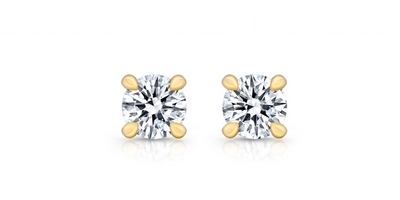 OUI-0.50 Lab-Created Diamond Ear Studs $1200